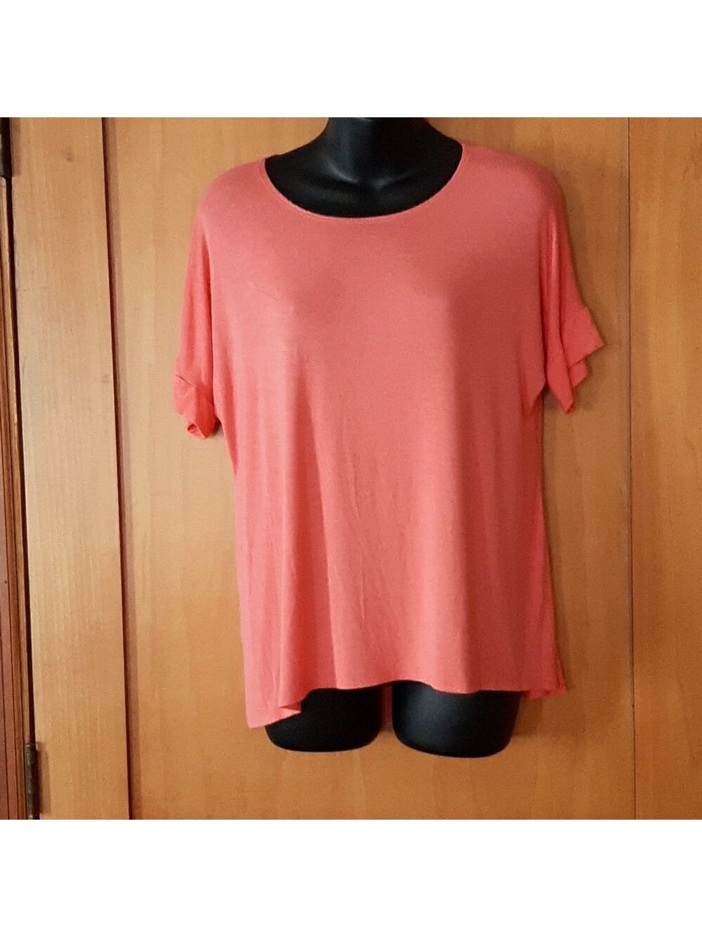 Azules 0range top with back gather